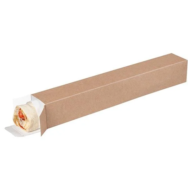 Kraft Karton Dürüm Kutusu