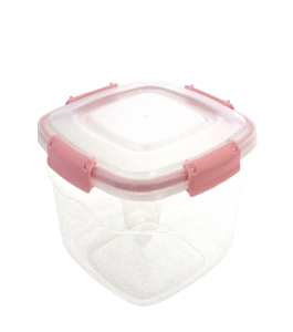 KİLİTLİ KAPAKLI SAKLAMA KABI 1600 ML